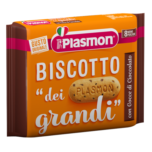 Biscuiti cu vitamine si fulgi de ciocolata, 270g, Plasmon