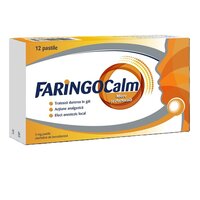 Faringocalm miere si portocala, 3 mg, 12 pastile, Terapia