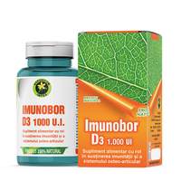 Imunobor D3 1000 UI, 60 capsule, Hypericum