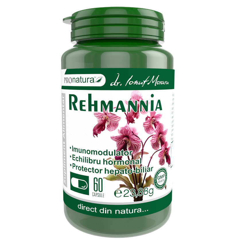 Rehmannia, 60 capsule, Pro Natura