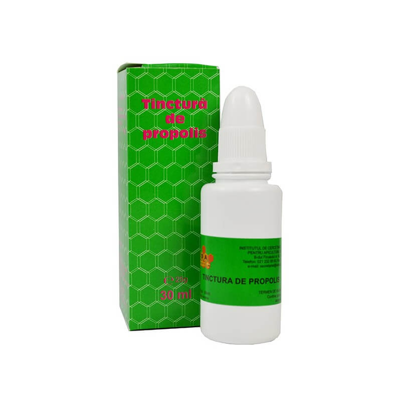 Tinctura de propolis, 30 ml, Institutul Apicol