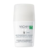 Deodorant roll-on antiperspirant fara parfum 48h, 50 ml, Vichy