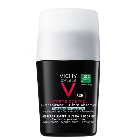 Deodorant roll-on pentru barbati, 50 ml, Vichy
