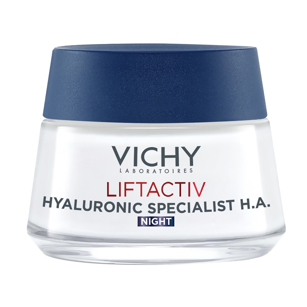 Crema antirid de noapte Liftactiv Hyaluronic Specialist HA, 50 ml, Vichy