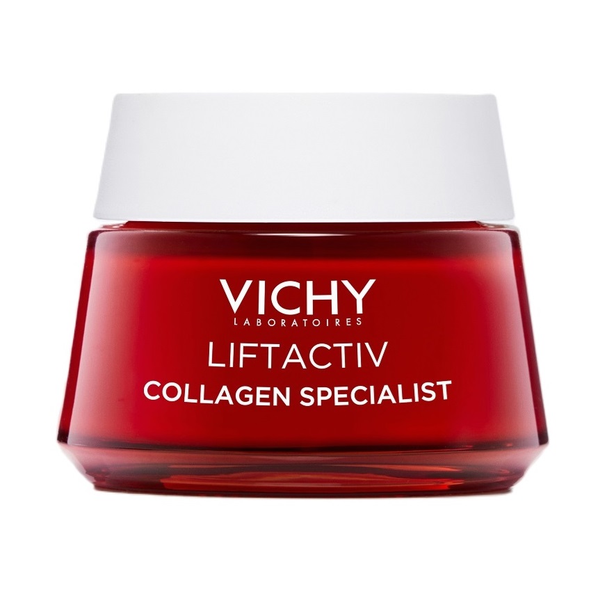 Crema de zi antirid pentru toate tipurile de ten Liftactiv Collagen Specialist, 50 ml, Vichy