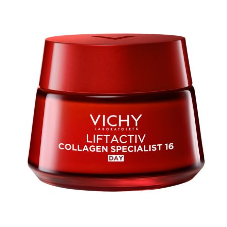 Crema de zi antirid pentru toate tipurile de ten Liftactiv Collagen Specialist 16, 50 ml, Vichy