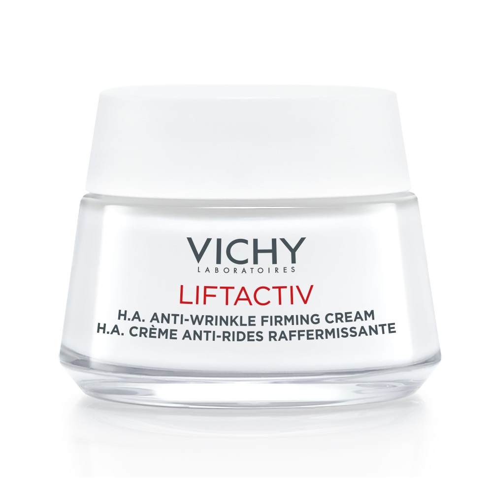 Crema de zi antirid si fermitate pentru ten uscat Liftactiv HA, 50 ml, Vichy