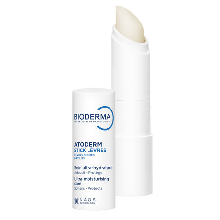 Stick buze Atoderm, 4 g, Bioderma 702238