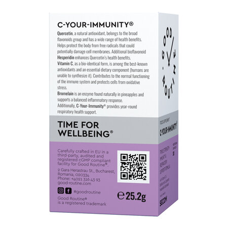 C-Your-Immunity Good Routine, 30 capsule, Secom 711347