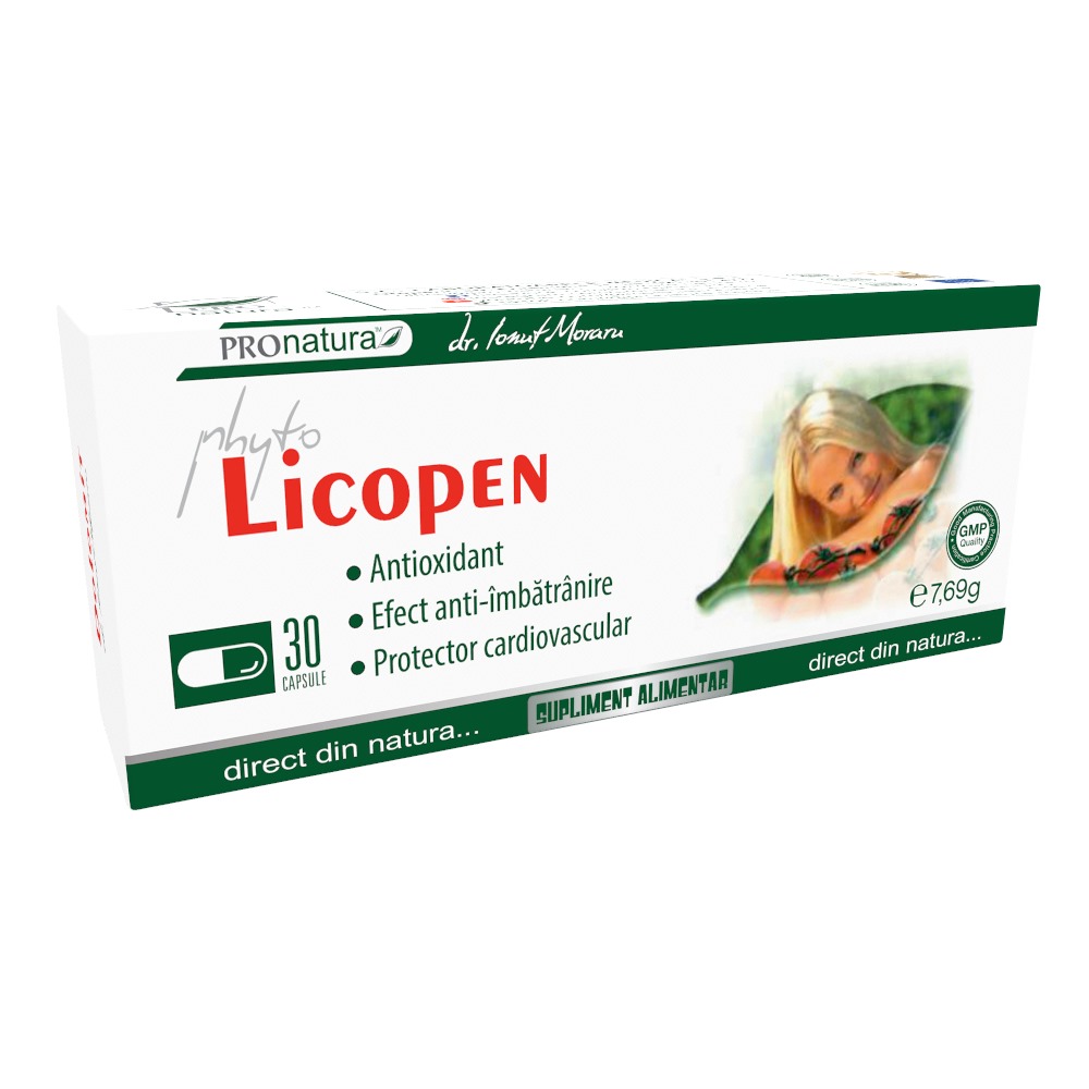 Phyto Licopen, 30 capsule, Pro Natura
