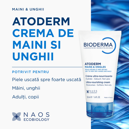 Crema de maini Atoderm, 50 ml, derma 749147
