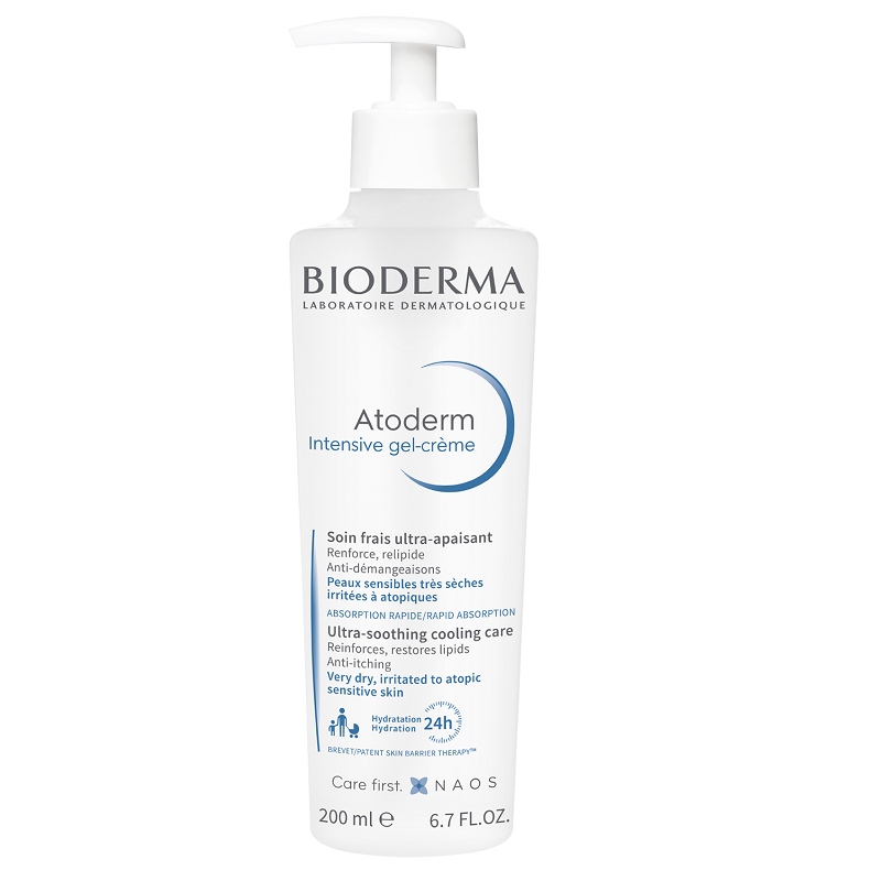 Gel-crema Atoderm Intensive, 200 ml, Bioderma