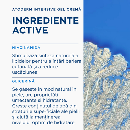 Gel crema pentru piele uscata cu tendinta atopica Atoderm Intensive, 200 ml, Bioderma 752663
