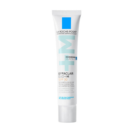 Crema de fata anti-imperfectiuni SPF30 Effaclar Duo+M, 40 ml, La Roche-Posay