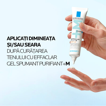 Crema de fata anti-imperfectiuni SPF30 Effaclar Duo+M, 40 ml, La Roche-Posay 747793