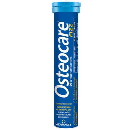 Osteocare Fizz efervescent, 20 comprimate, Vitabiotics