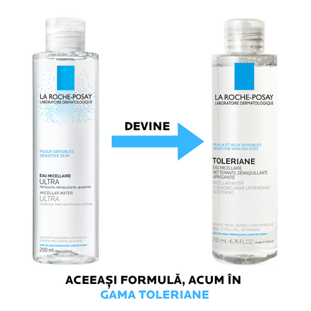 Apa micelara pentru pielea sensibila Toleriane, 200 ml, La Roche-Posay 618973