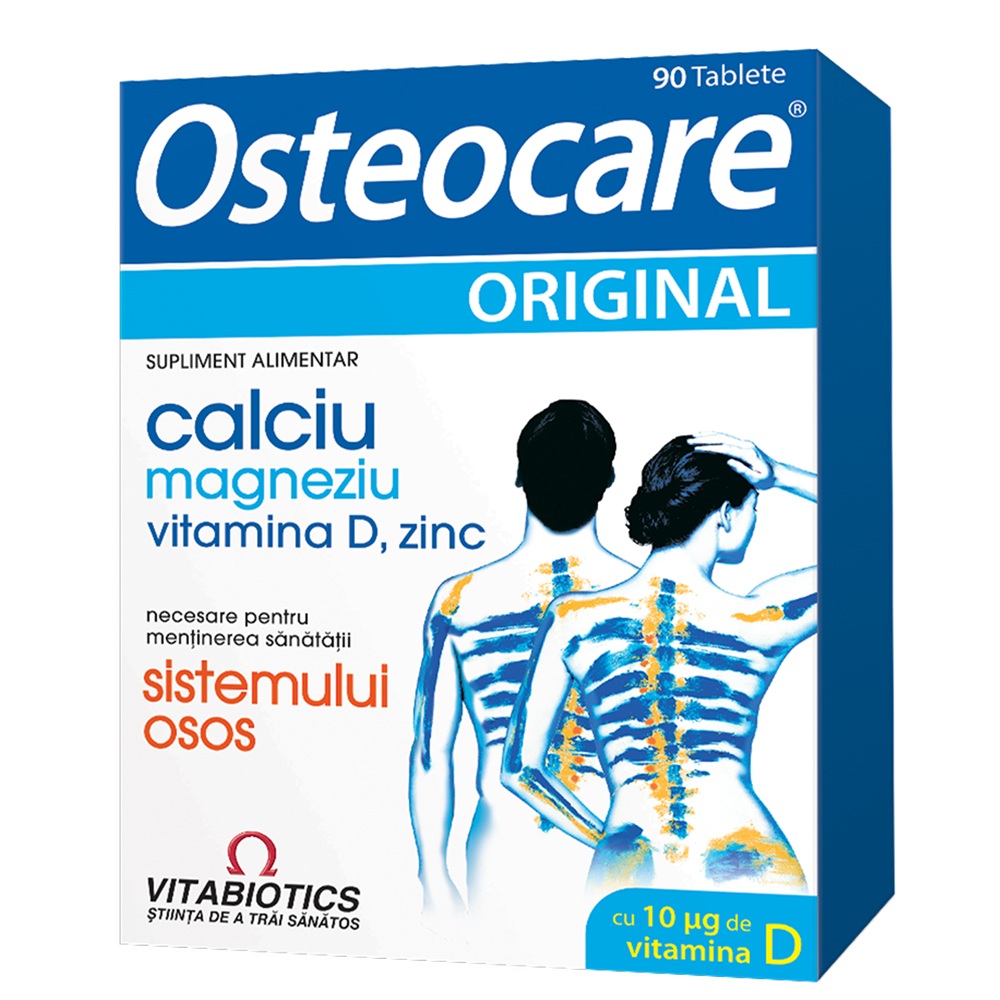 Osteocare Original, 90 comprimate, VitaBiotics LTD