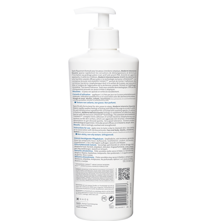 Balsam restructurant si calmant pentru piele atopica Atoderm Intensive, 500 ml, Bioderma 514723