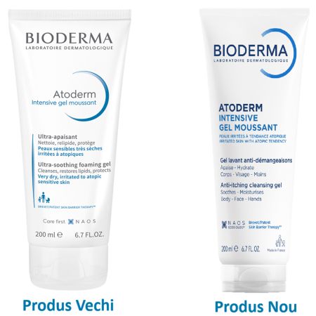 Gel spumant Atoderm Intensive, 200 ml, Bioderma 675199