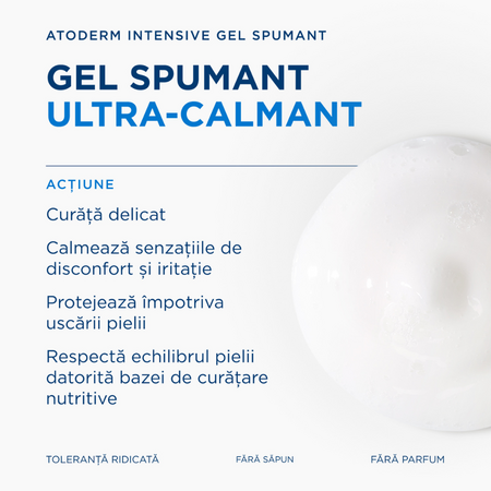 Gel spumant Atoderm Intensive, 200 ml, Bioderma 752774