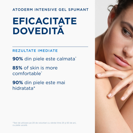 Gel spumant Atoderm Intensive, 200 ml, Bioderma 752776
