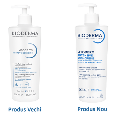 Gel-crema Atoderm Intensive, 500 ml, Bioderma 675227