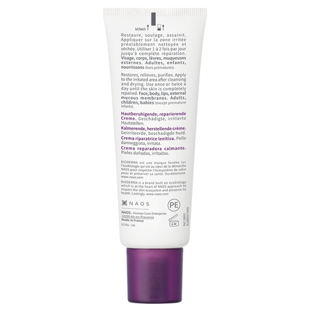 Crema hidratanta pentru iritatii si leziuni Cicabio Creme, 40 ml, Bioderma 514928