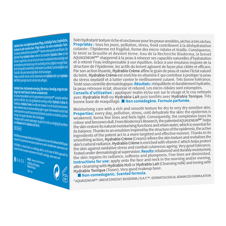 Crema hidratanta pentru piele sensibila si uscata Hydrabio, 50 ml, Bioderma 514897