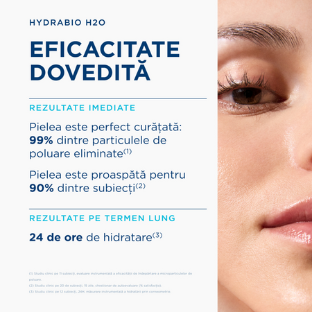 Apa micelara hidratanta Hydrabio 25 H2O, 500 ml, Bioderma 739343