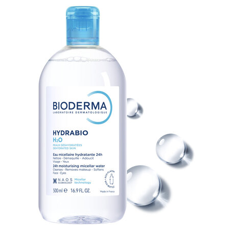 Apa micelara hidratanta Hydrabio 25 H2O, 500 ml, Bioderma 739339