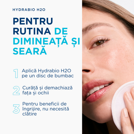 Apa micelara hidratanta Hydrabio 25 H2O, 500 ml, Bioderma 739346