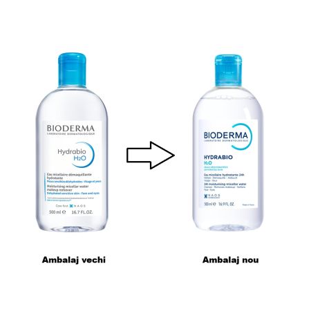 Solutie micelara hidratanta Hydrabio H2O, 500 ml, Bioderma 671121