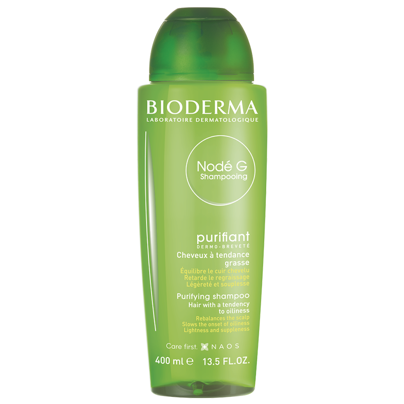 Sampon purifiant pentru par gras Node G, 400 ml, Bioderma