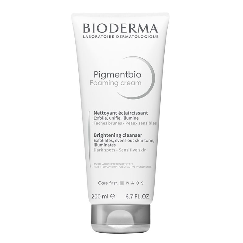 Spuma de curatare cu efect de exfoliere Pigmentbio, 200 ml, Bioderma