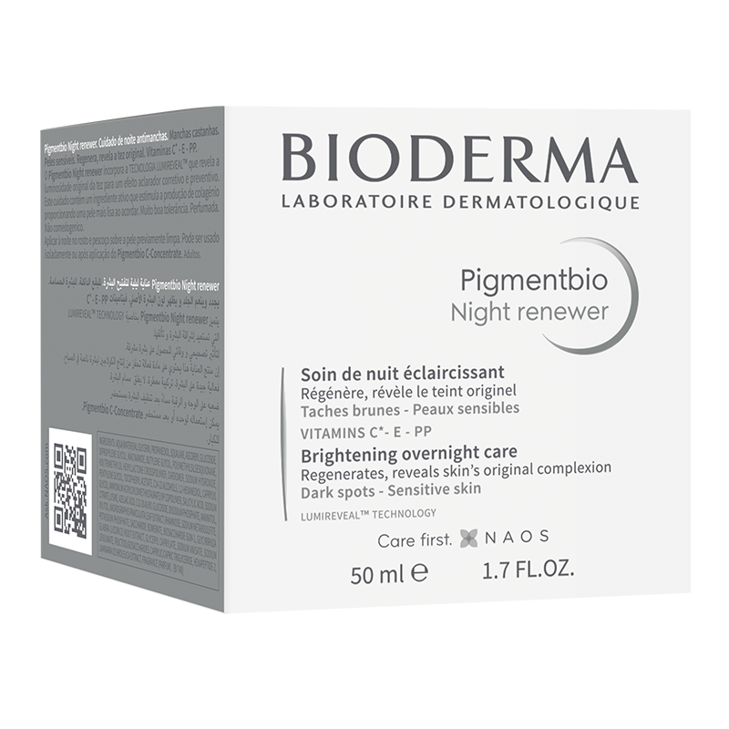 Crema regeneratoare de noapte Pigmentbio, 50 ml, Bioderma