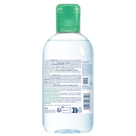 Solutie micelara pentru ten mixt si gras Sebium H2O, 250 ml, Bioderma 694376