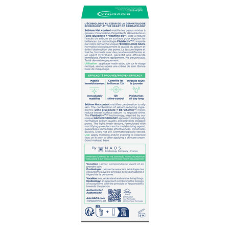 Fluid hidratant matifiant Sebium Mat Control, 30 ml, Bioderma 695032