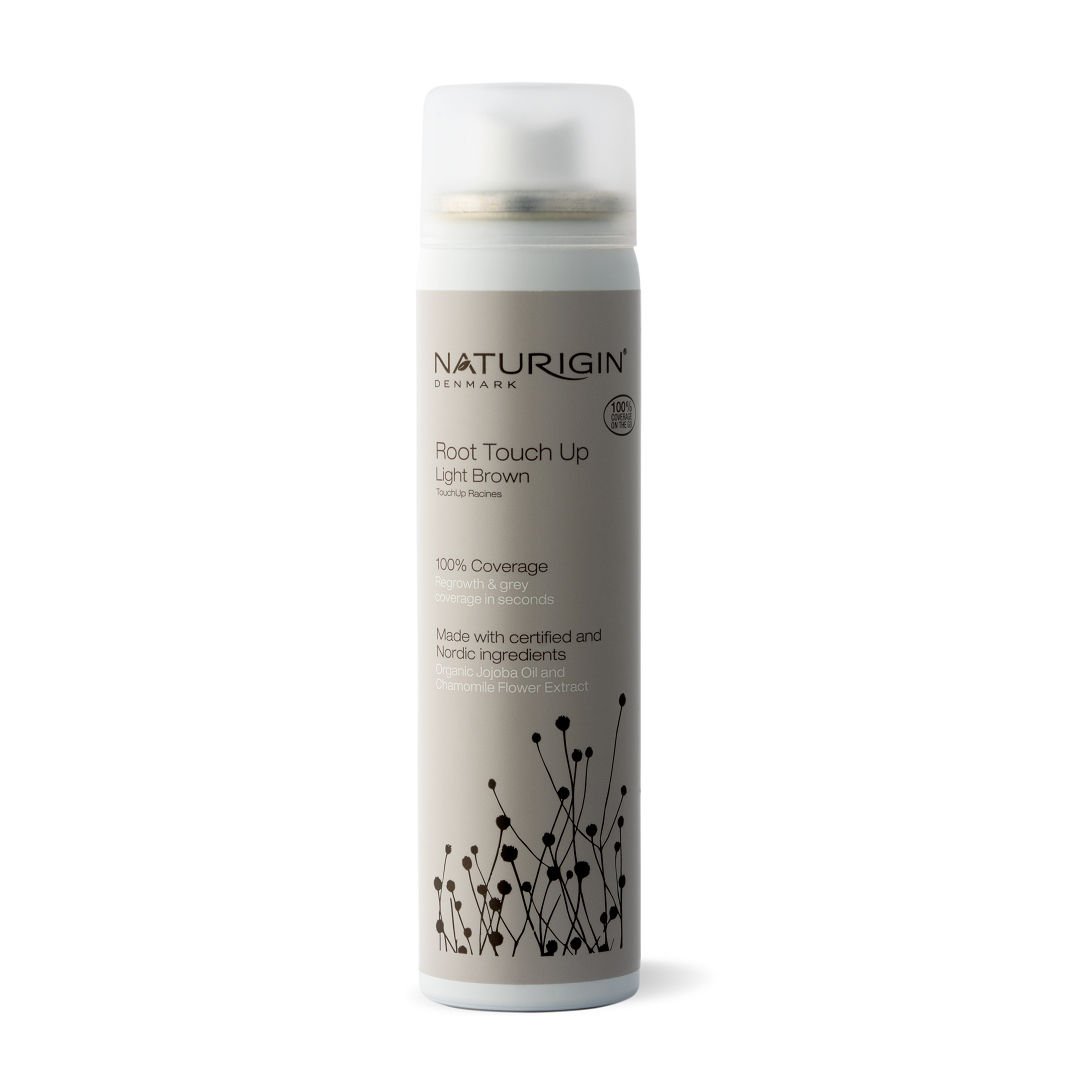 Spray pentru acoperirea parului alb la radacina Root Touch Maro Deschis, 75 ml, Naturigin