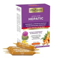 Apielixir Hepatic, 30 fiole x 10 ml, Albina Carpatina