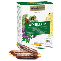 Sanatatea cailor respiratorii Apielixir, 20 fiole x 10 ml, Albina Carpatina