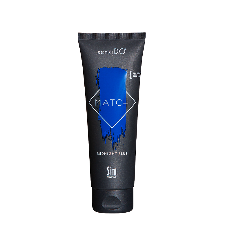 Vopsea directa intensa Midnight Blue SensiDo Match, 125 ml, Sim Sensitive