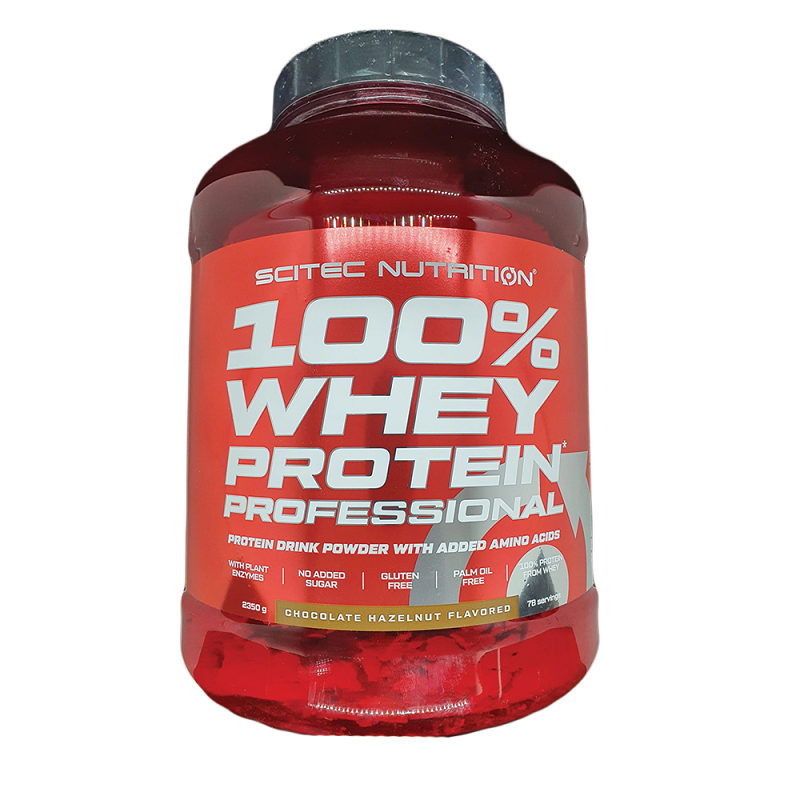 Whey Protein Professional Chocolate Hazenut, 2350 grame, Scitec Nutrition