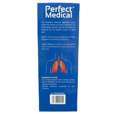 Aparat aerosoli cu ultrasunete PM22, Perfect Medical 724043