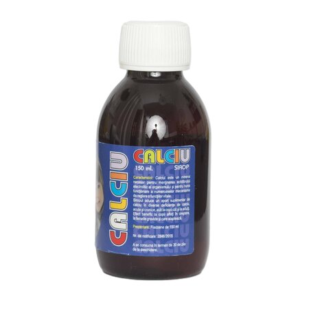 Sirop Calciu Natural, 150 ml, Natural Pharmaceuticals 704647