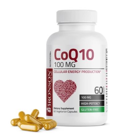 Coenzima Q10 100 mg, 60 capsule, Bronson Laboratories