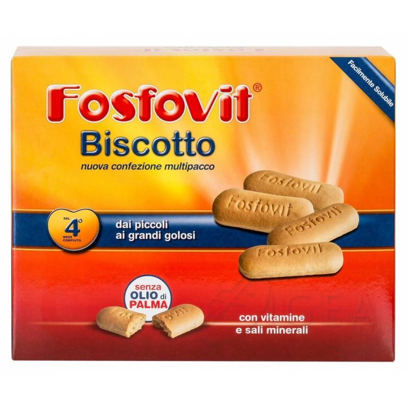 Biscuiti cu Vitamine si Saruri Minerale, 360g, Fosfovit