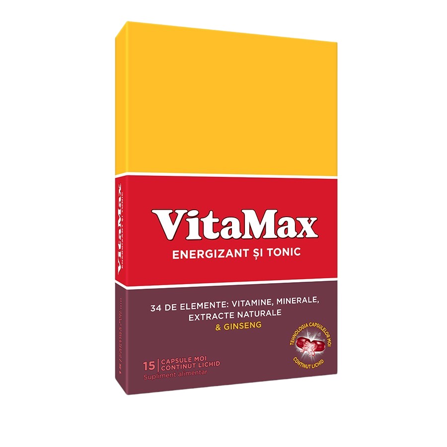 Vitamax, 15 capsule moi, Perrigo