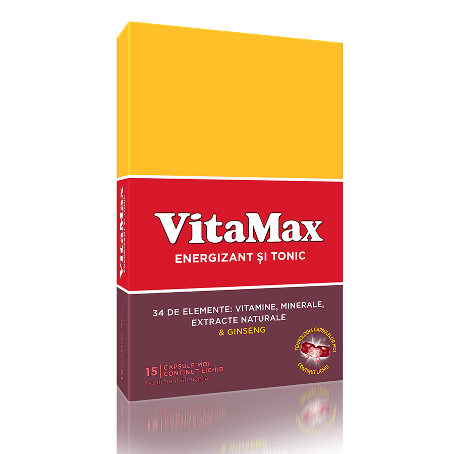 Vitamax, 15 capsule moi, Perrigo