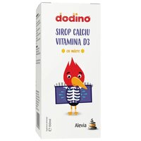 Sirop cu calciu si vitamina D3, 150 ml, Alevia